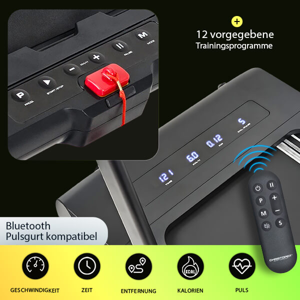 Laufband Walk Run Pro: 

Volle Kontrolle auf einen Blick



